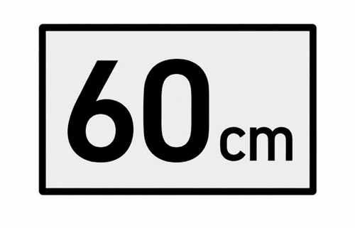 Šířka 60 cm
